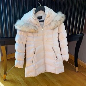 Laundry White Winter Coat.